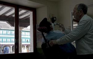 Almagro, Plaza Mayor y Palacios entorno al Corral de Comedias.. Todavía te pueden afeitar con navaja